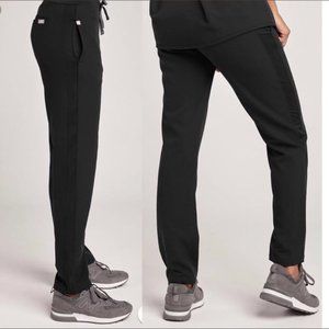 Figs Scrub Pants - Small Black - Cuenca Track Pant